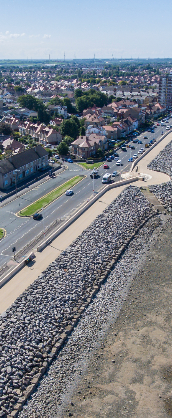 Morecambe wave wall