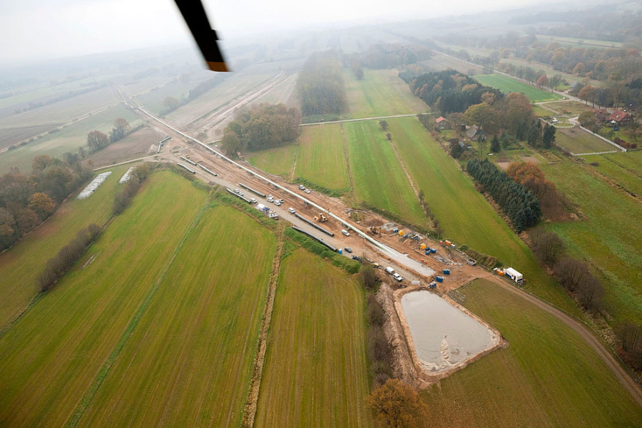 HDD Construction of North European Natural Gas pipe