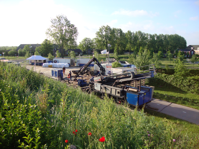 36" gas transport pipeline Frøslev-Egtved