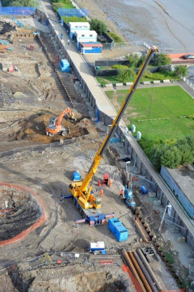 Greenwich Peninsula Riverside Phase 2, Enabling Works