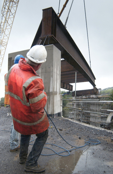 Haydon Bridge Haydon Bridge final lift 2.JPG