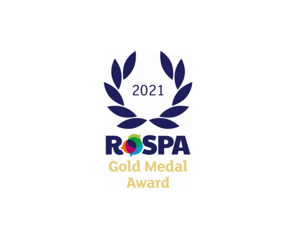 Rospa gold award logo.