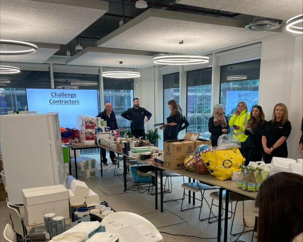 New Wear footbridge charity collection.jpg