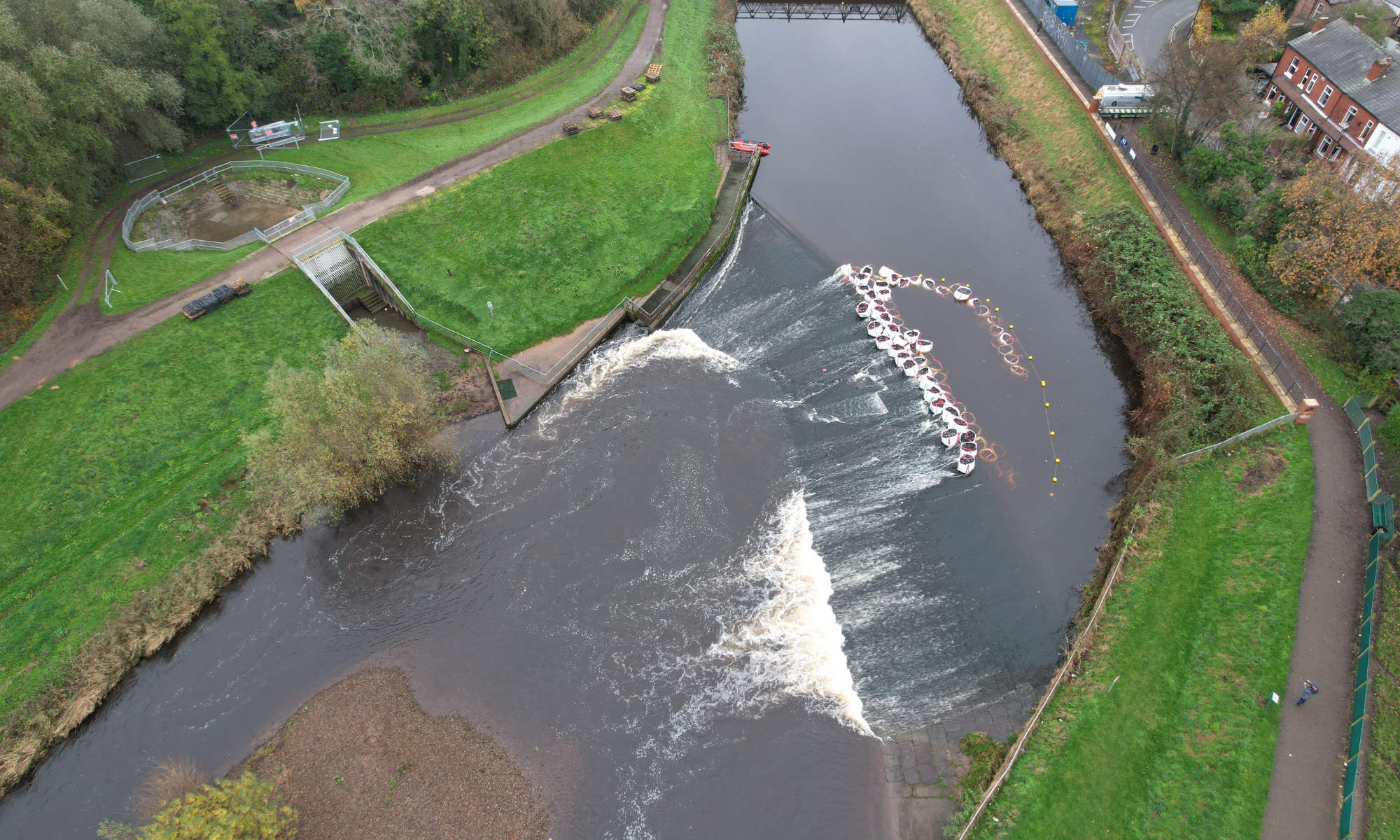 the Northenden Wier